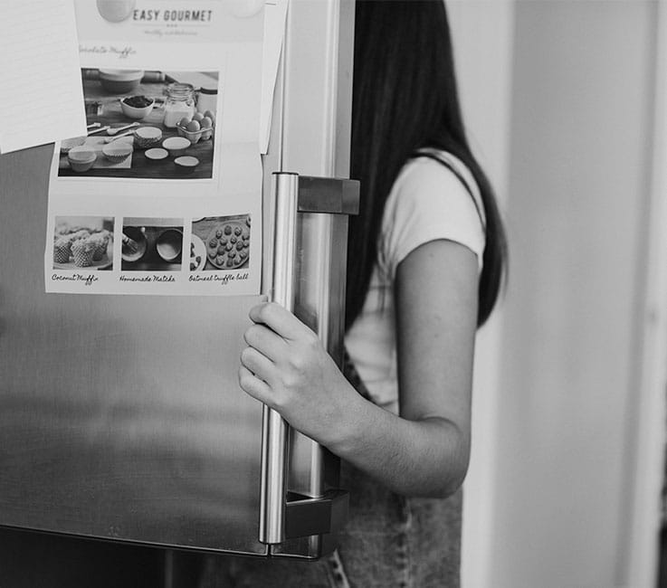 Adolescente y la mala alimentacion